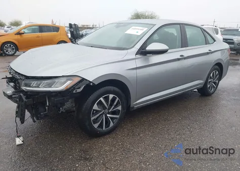 2025 Volkswagen Jetta 1.5T S z USA, uszkodzony, nr VIN 3VW5X7BU9SM109306